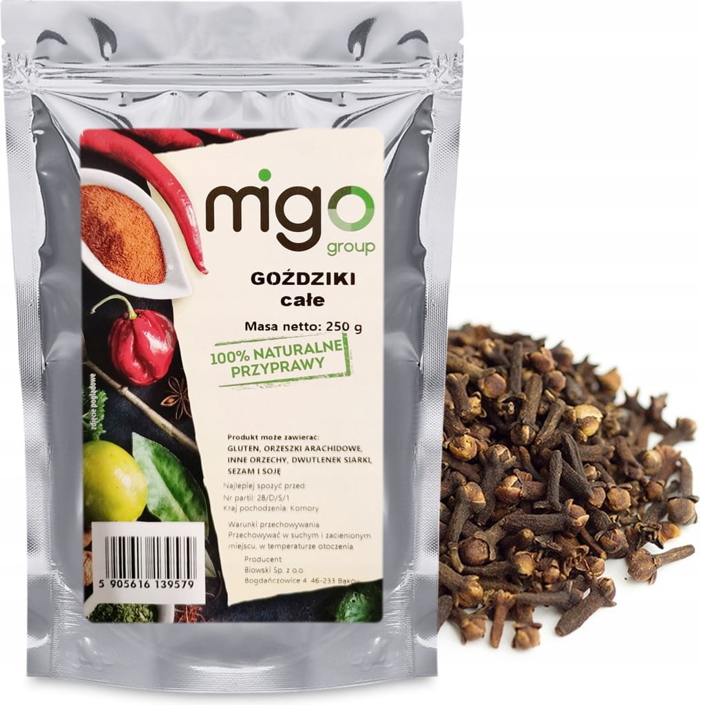 Goździki całe naturalne 250g - MIGogroup