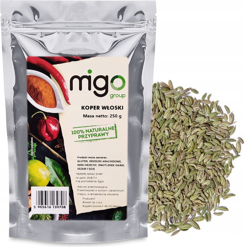 Koper włoski ziarno 250g - MIGogroup