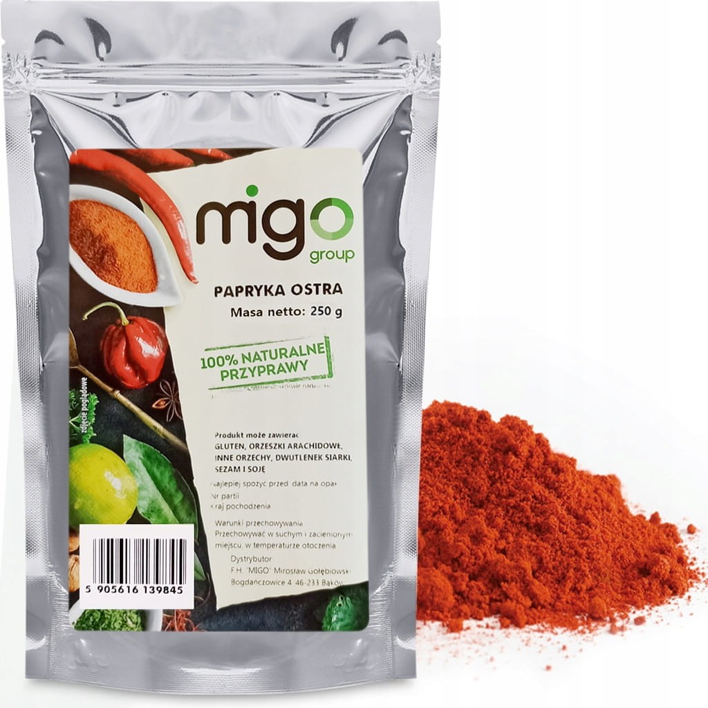 Papryka ostra mielona ASTA 250g - MIGogroup