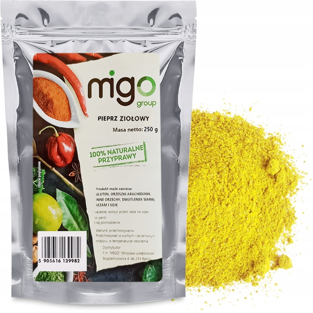 Pieprz ziołowy mielony 250g - MIGOgroup