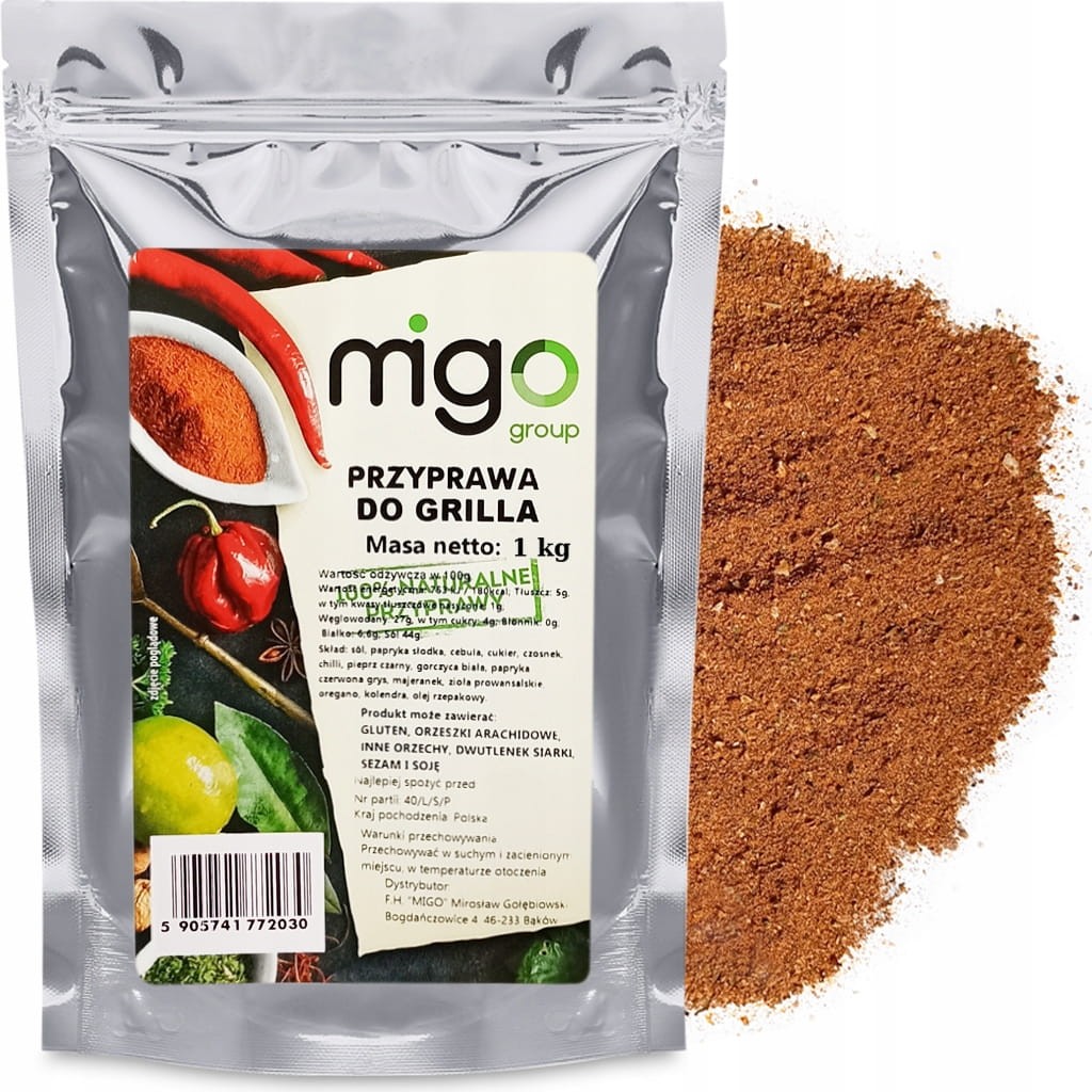 Przyprawa do grilla, barbecue 1kg - MIGOgroup