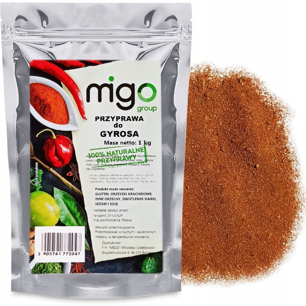 Przyprawa do gyrosa i kebaba 1kg - MIGOgroup
