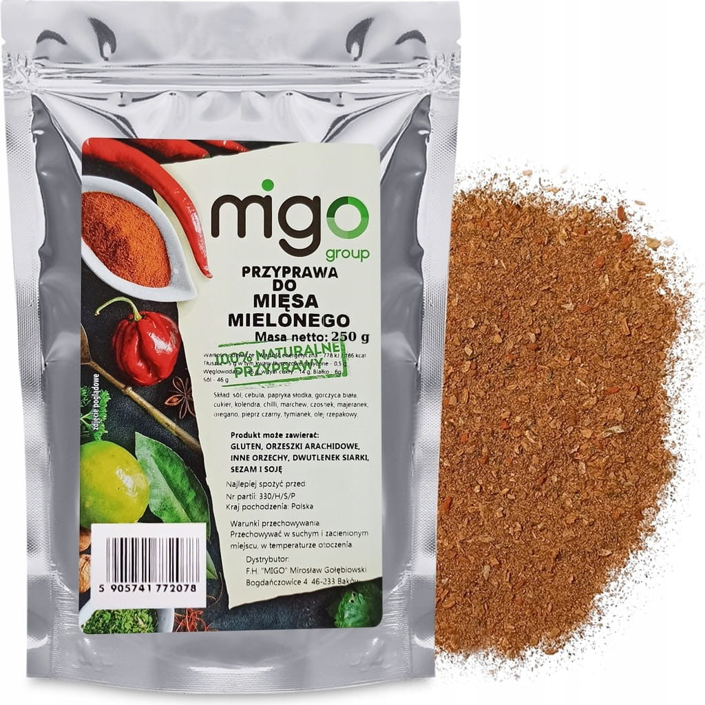 Przyprawa do mięsa mielonego 250g - MIGOgroup