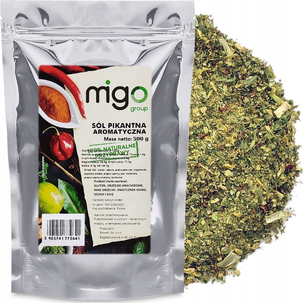 Sól pikantna aromatyczna 500g - MIGOgroup