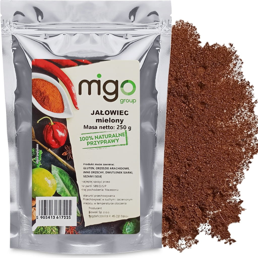 JAŁOWIEC mielony - 250g - MIGOgroup
