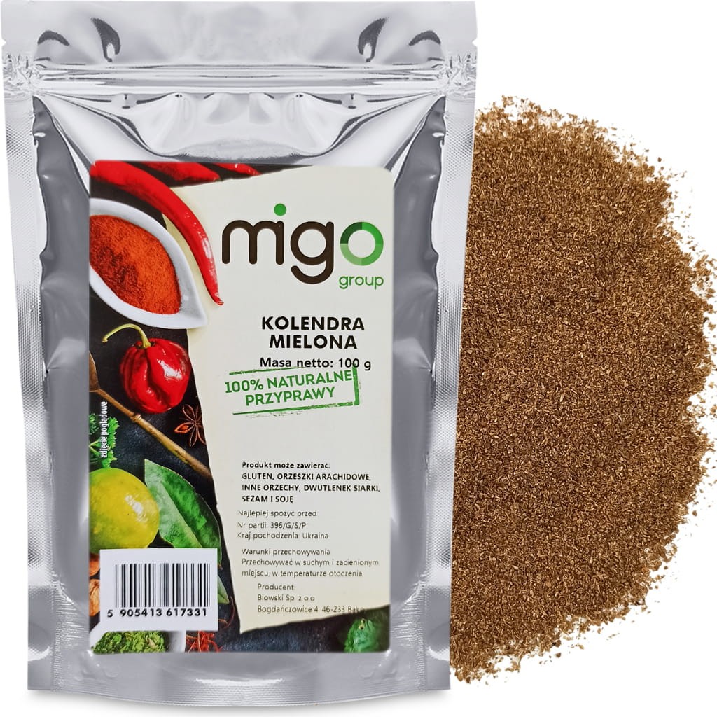 Kolendra Mielona, przyprawa 100g - MIGogroup
