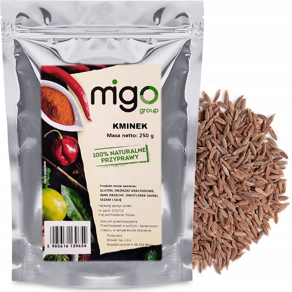 Kminek naturalny ziarno 250  - MIGogroup
