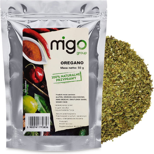 Oregano suszone, liść, przyprawa 50g - MIGOgroup