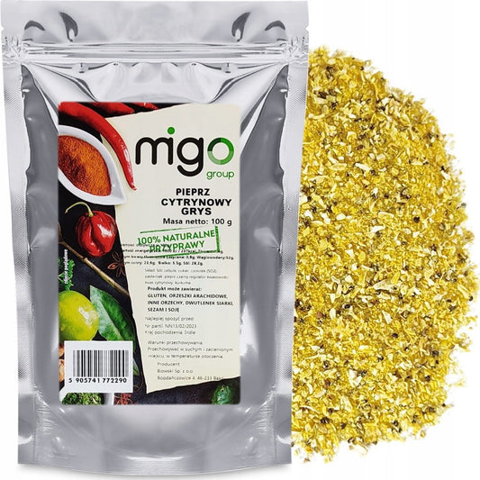 Pieprz cytrynowy grys 100g - MIGOgroup