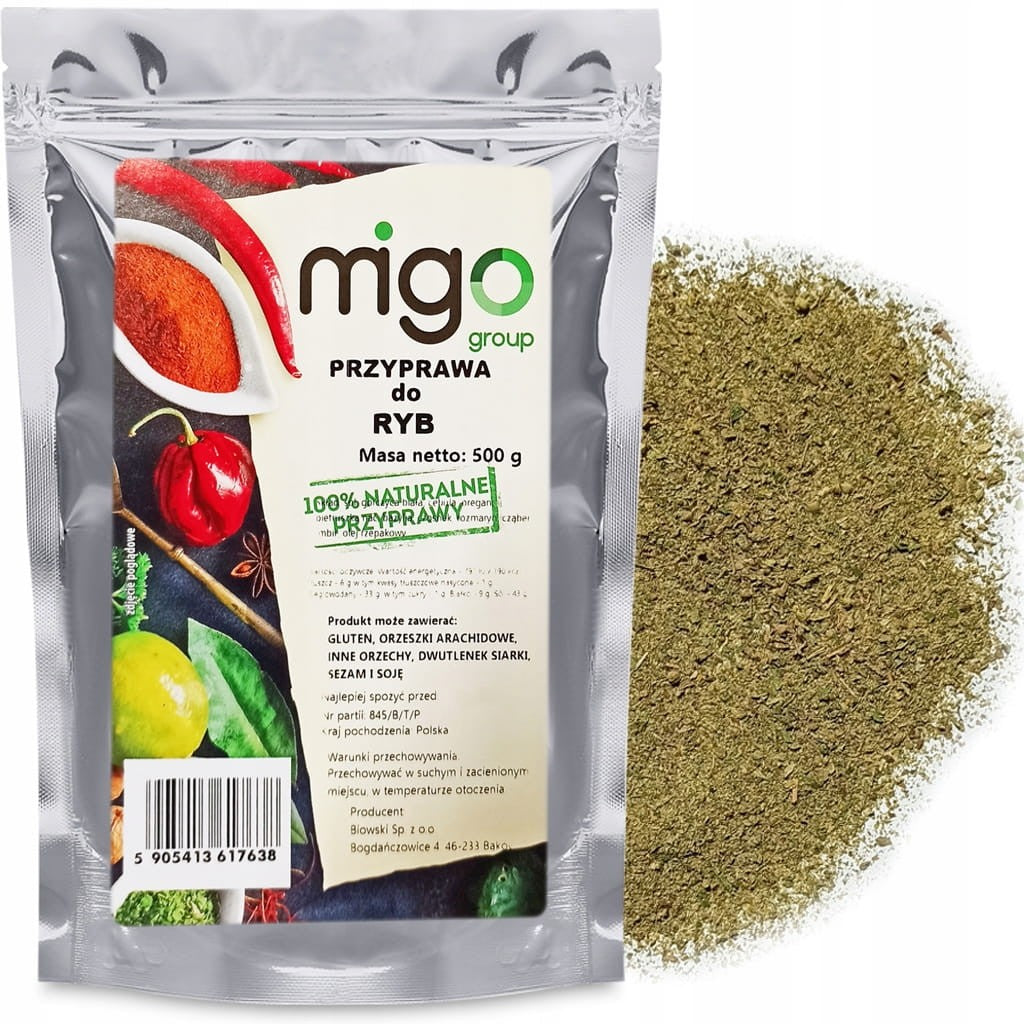 Przyprawa do ryb 500g  - MIGOgroup