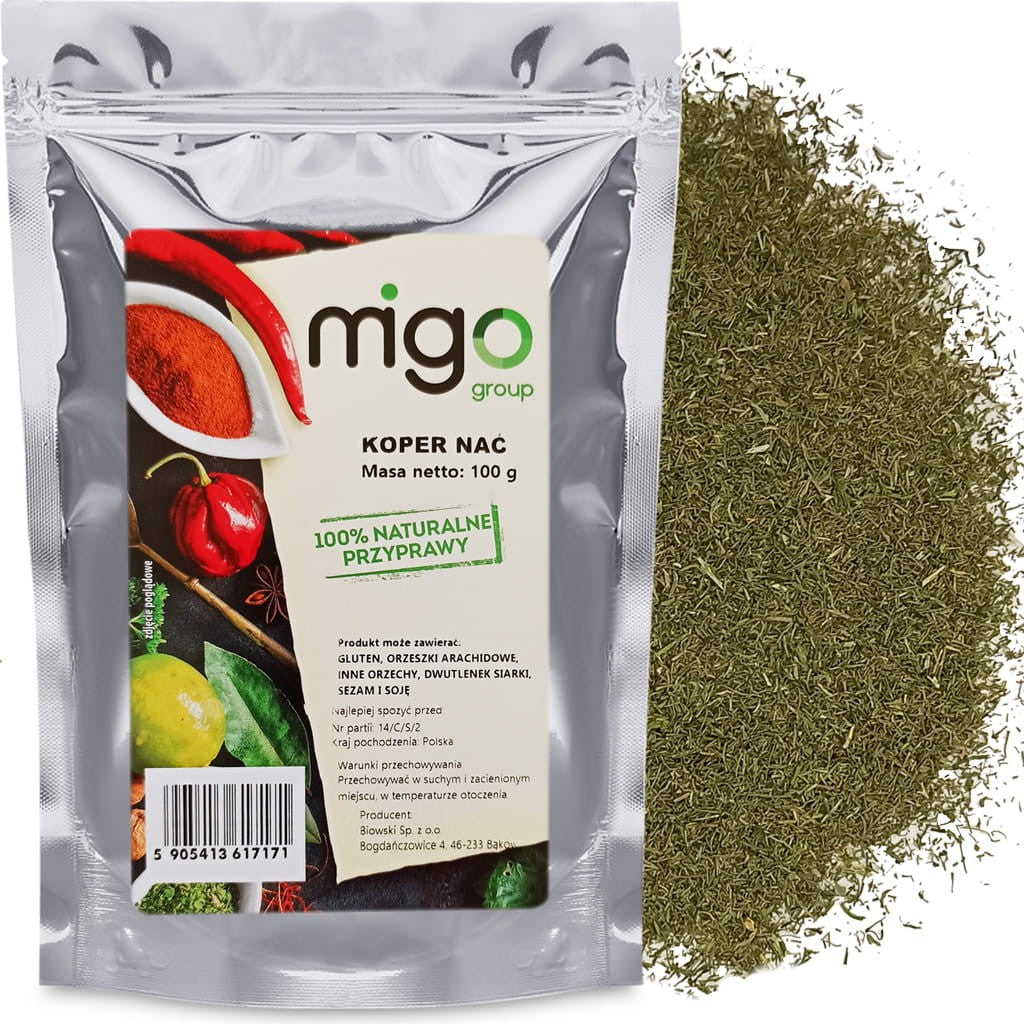 KOPER NAĆ , KOPEREK suszony - 100g - MIGOgroup