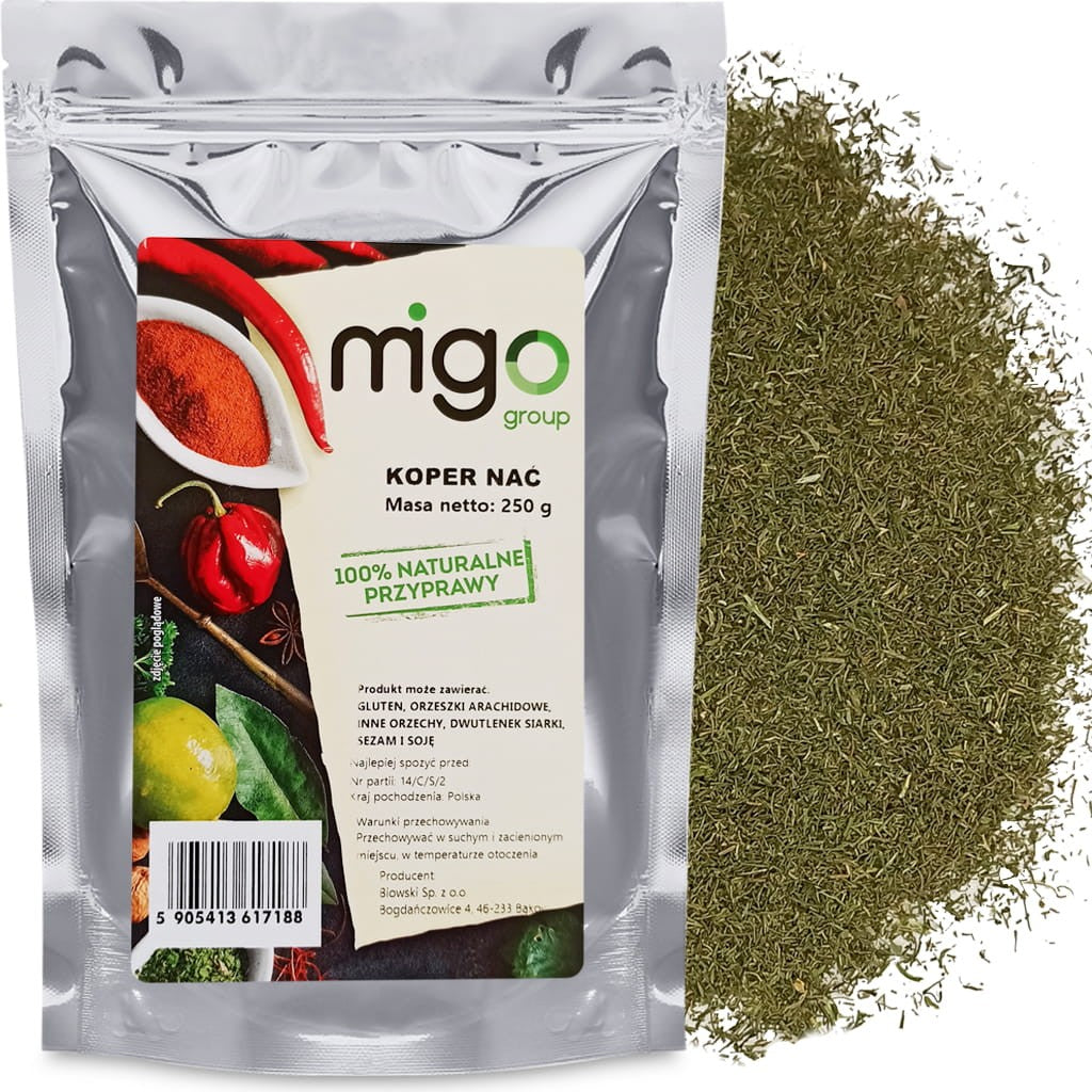 KOPER NAĆ , KOPEREK suszony - 250g - MIGOgroup
